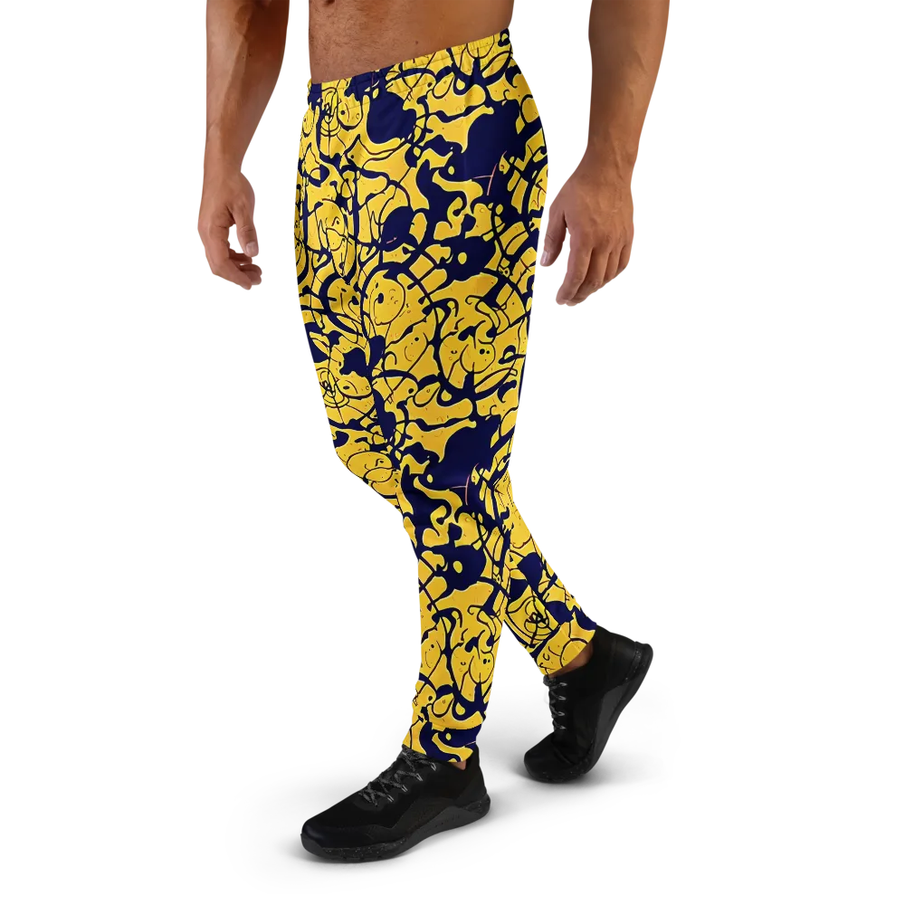 Golden Oddity on Men's Joggers — Left