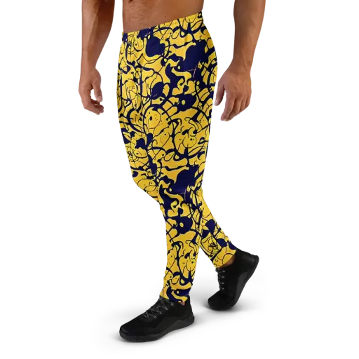 Golden Oddity on a Men's Joggers