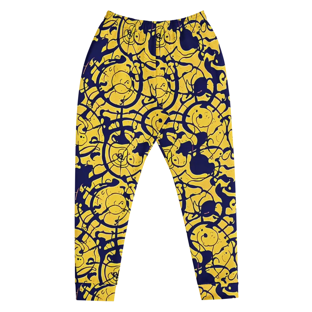 Golden Oddity on Men's Joggers — Front