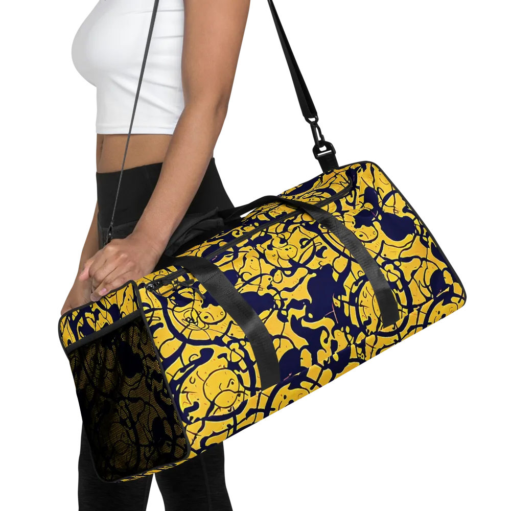 Golden Oddity on Duffle Bag — Front