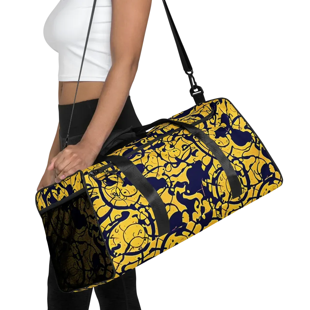 Golden Oddity on Duffle Bag — Front