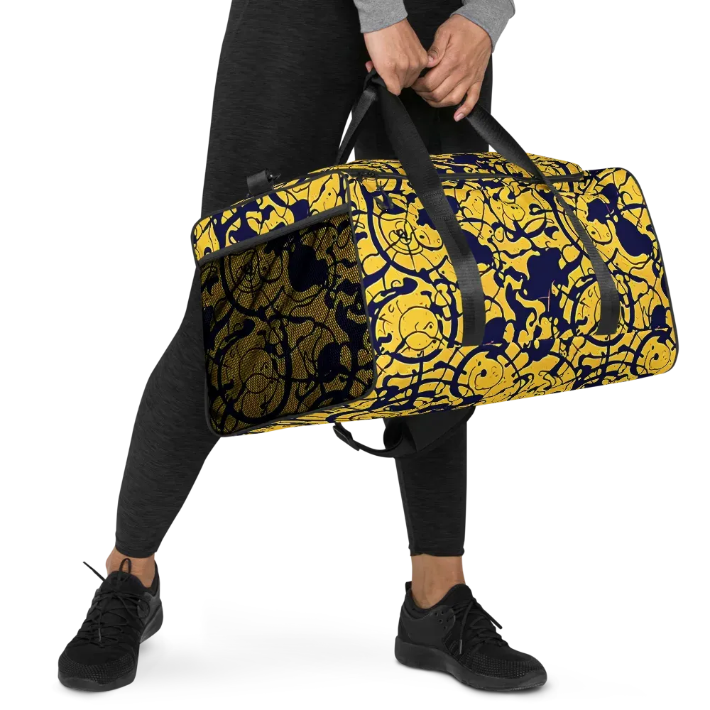 Golden Oddity on Duffle Bag — Right Front