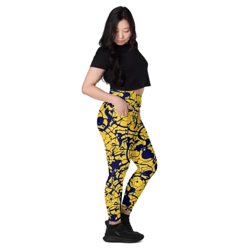 Golden Oddity on a Leggings with Pockets