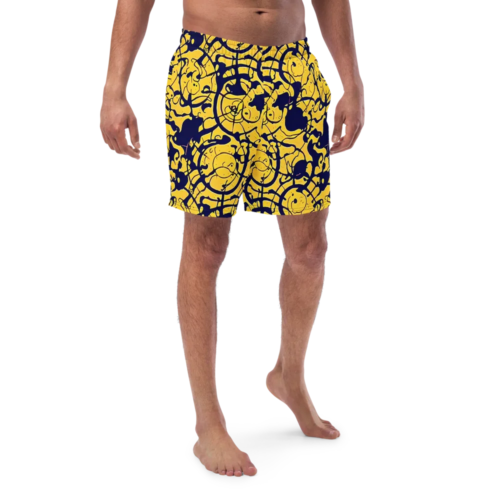 Golden Oddity on Swim Trunks — Front