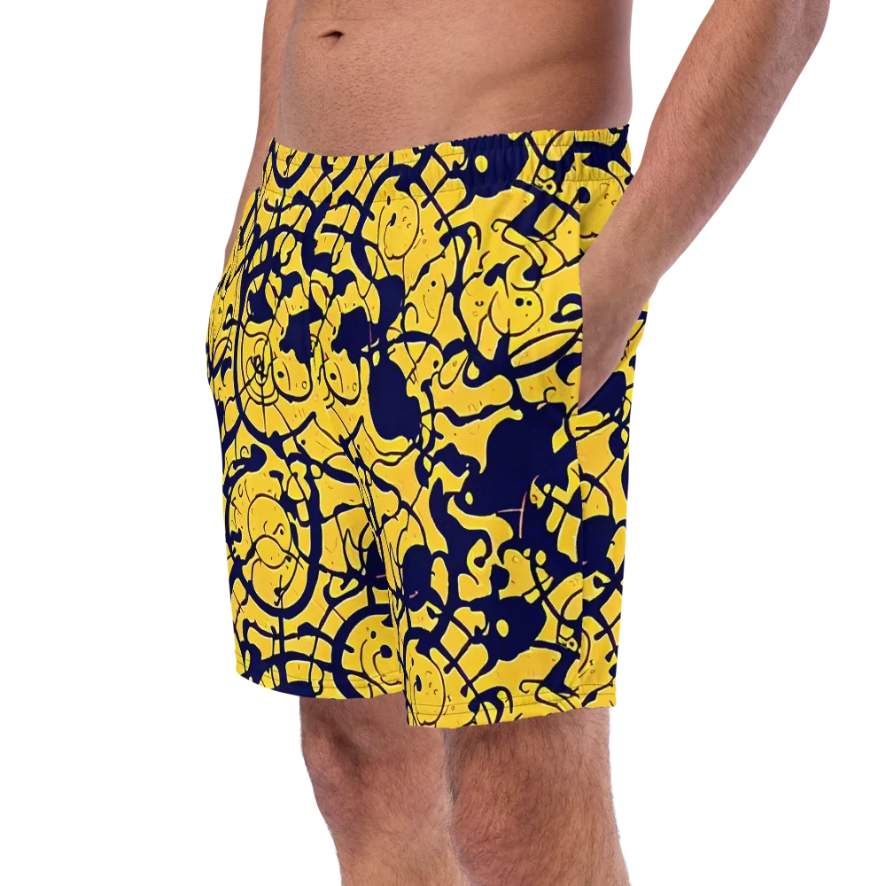 Golden Oddity on Swim Trunks — Left Front