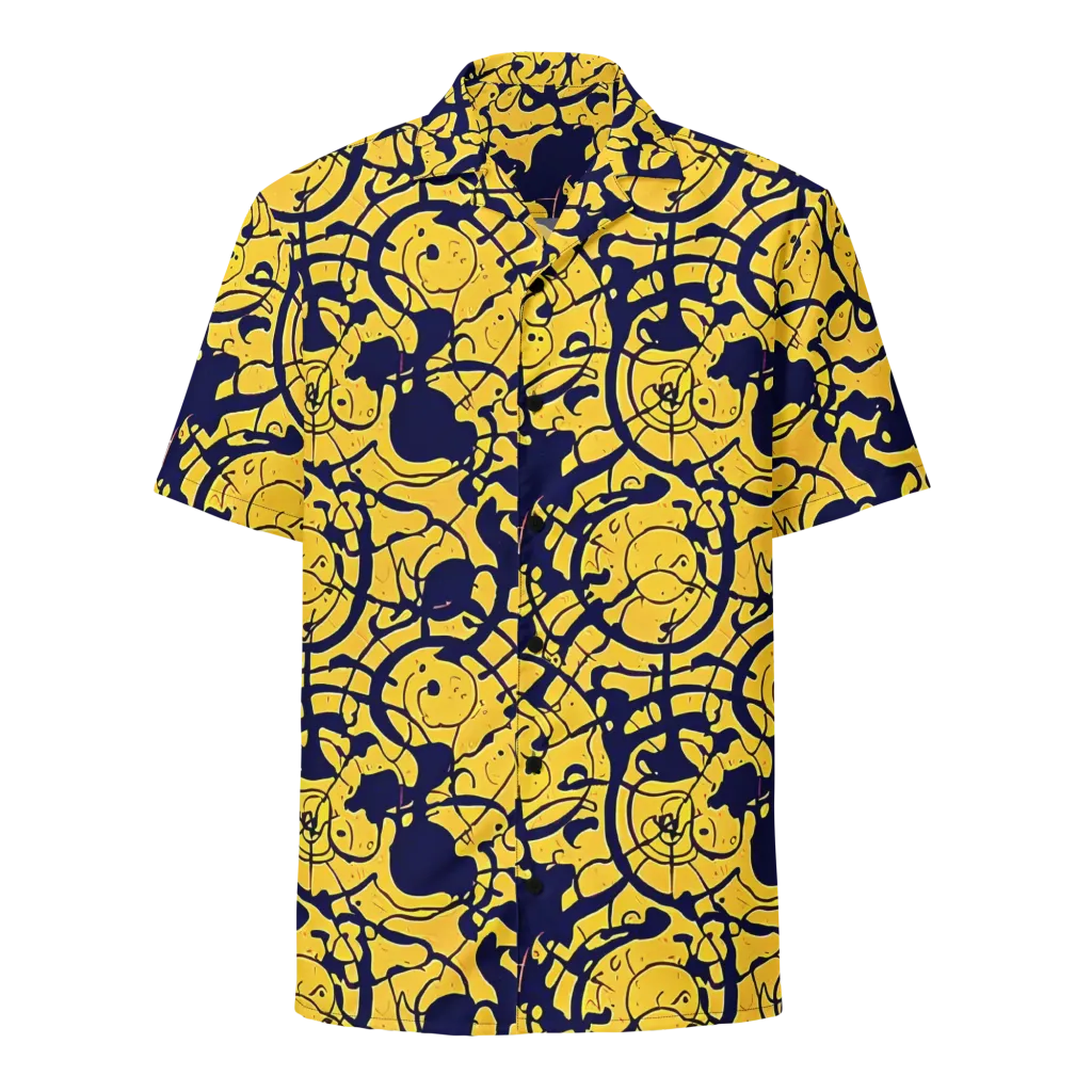 Golden Oddity on Button Shirt — Front