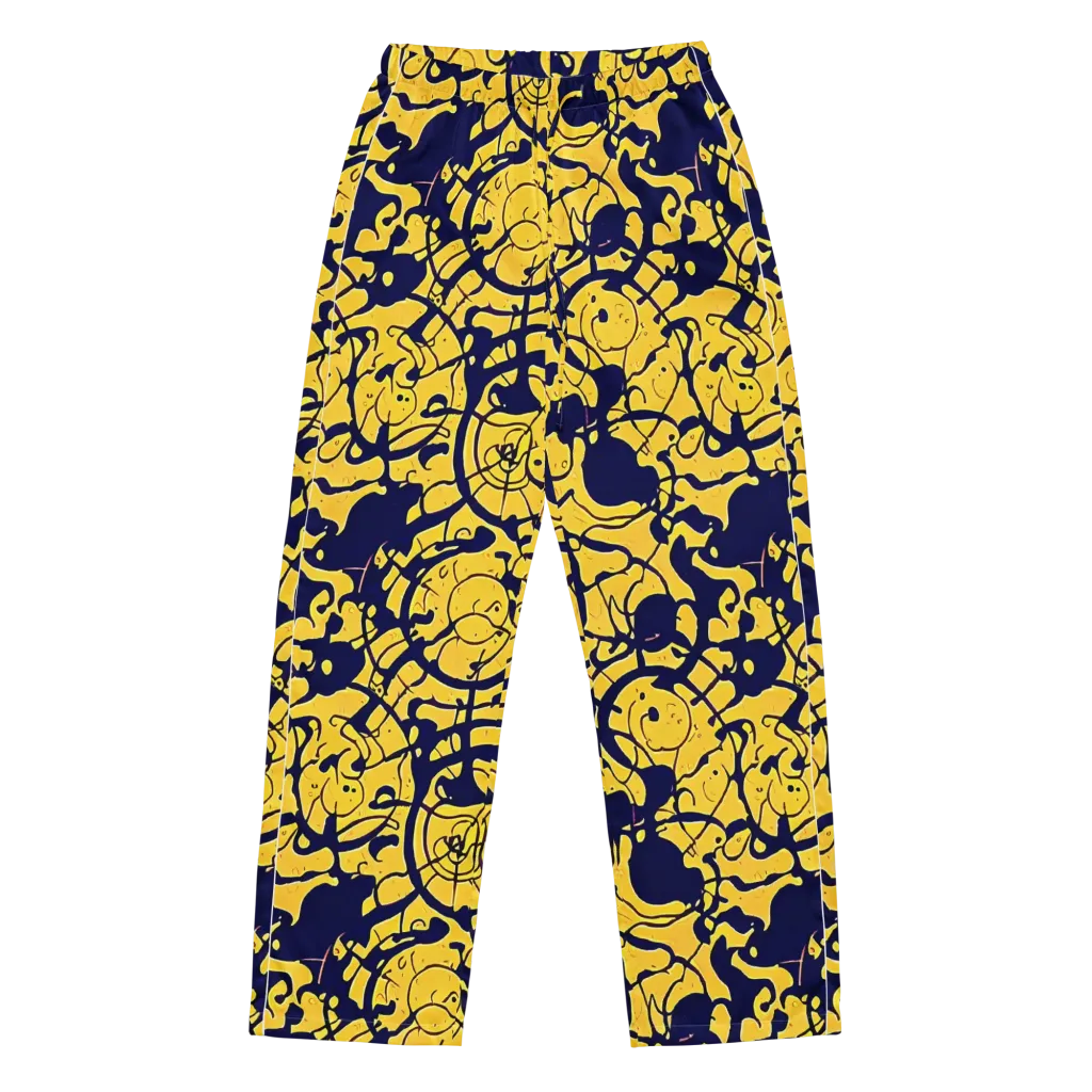 Golden Oddity on Women's Pajama Pants — Front
