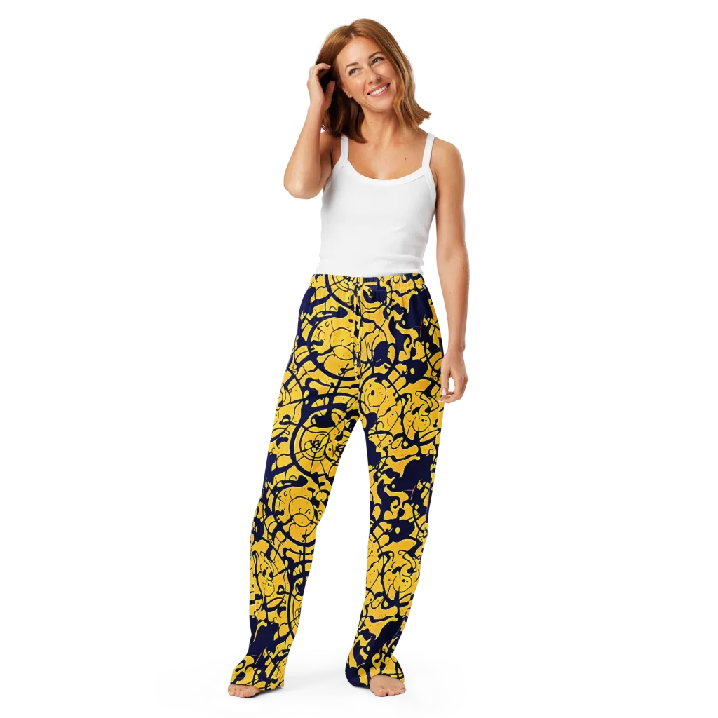 Golden Oddity on Women's Pajama Pants — Front