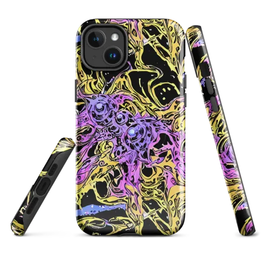Black Orchid Riot on a MagSafe Tough Case for iPhone®