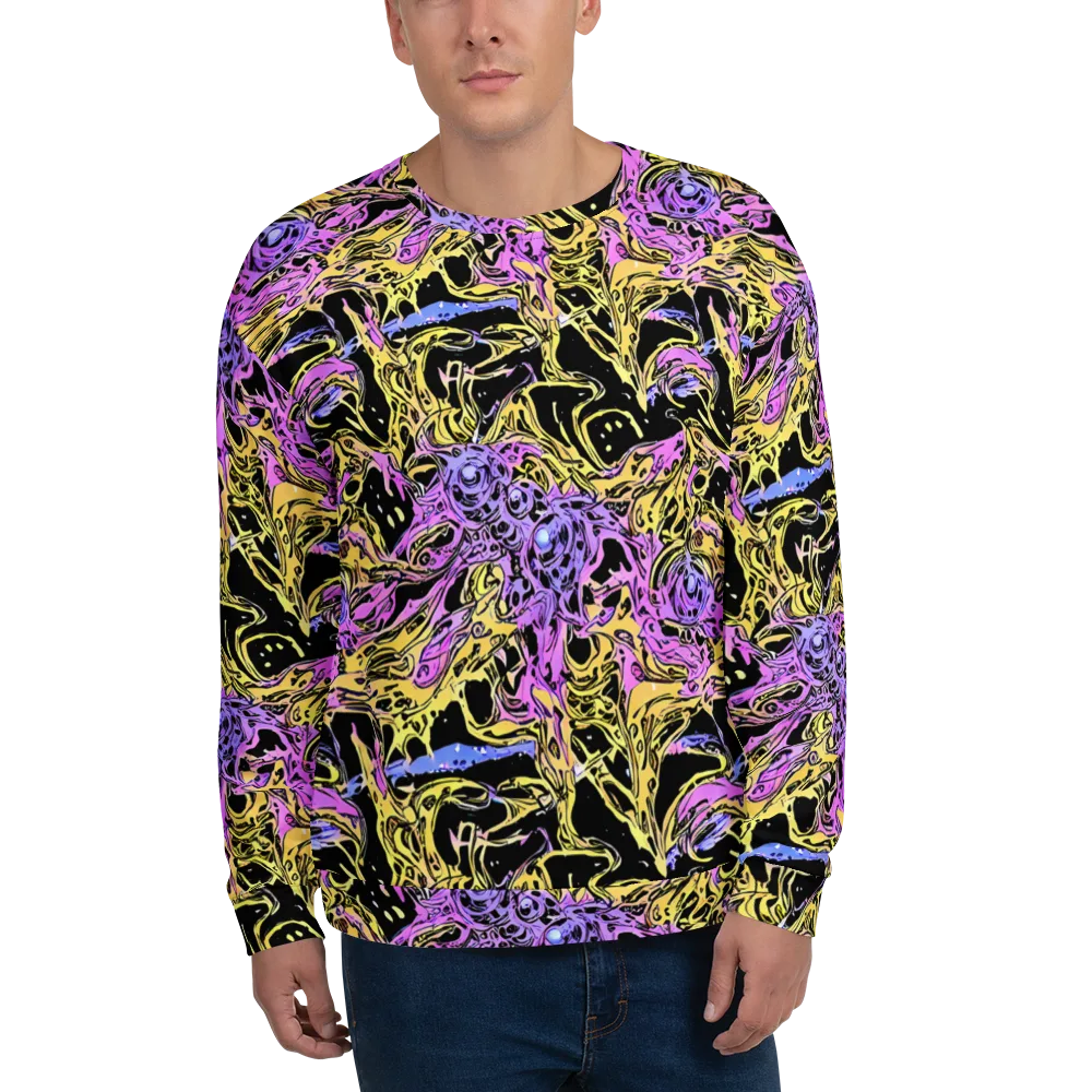 Black Orchid Riot on Sweatshirt — Front