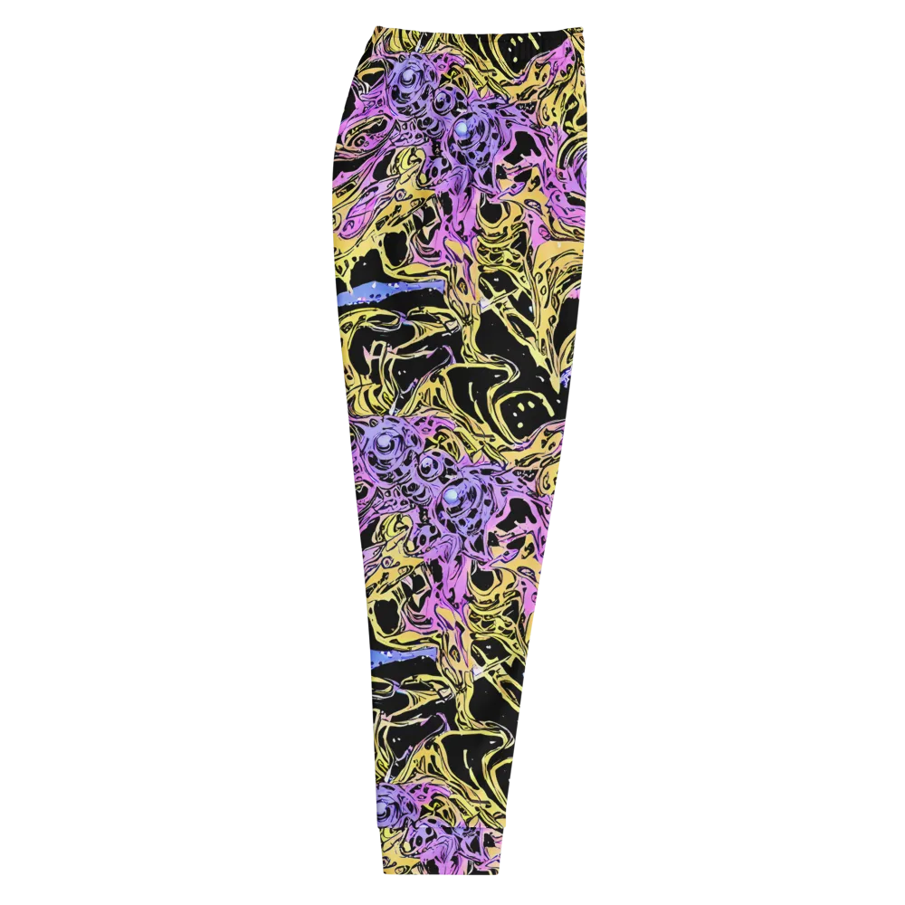 Black Orchid Riot on Men's Joggers — Right