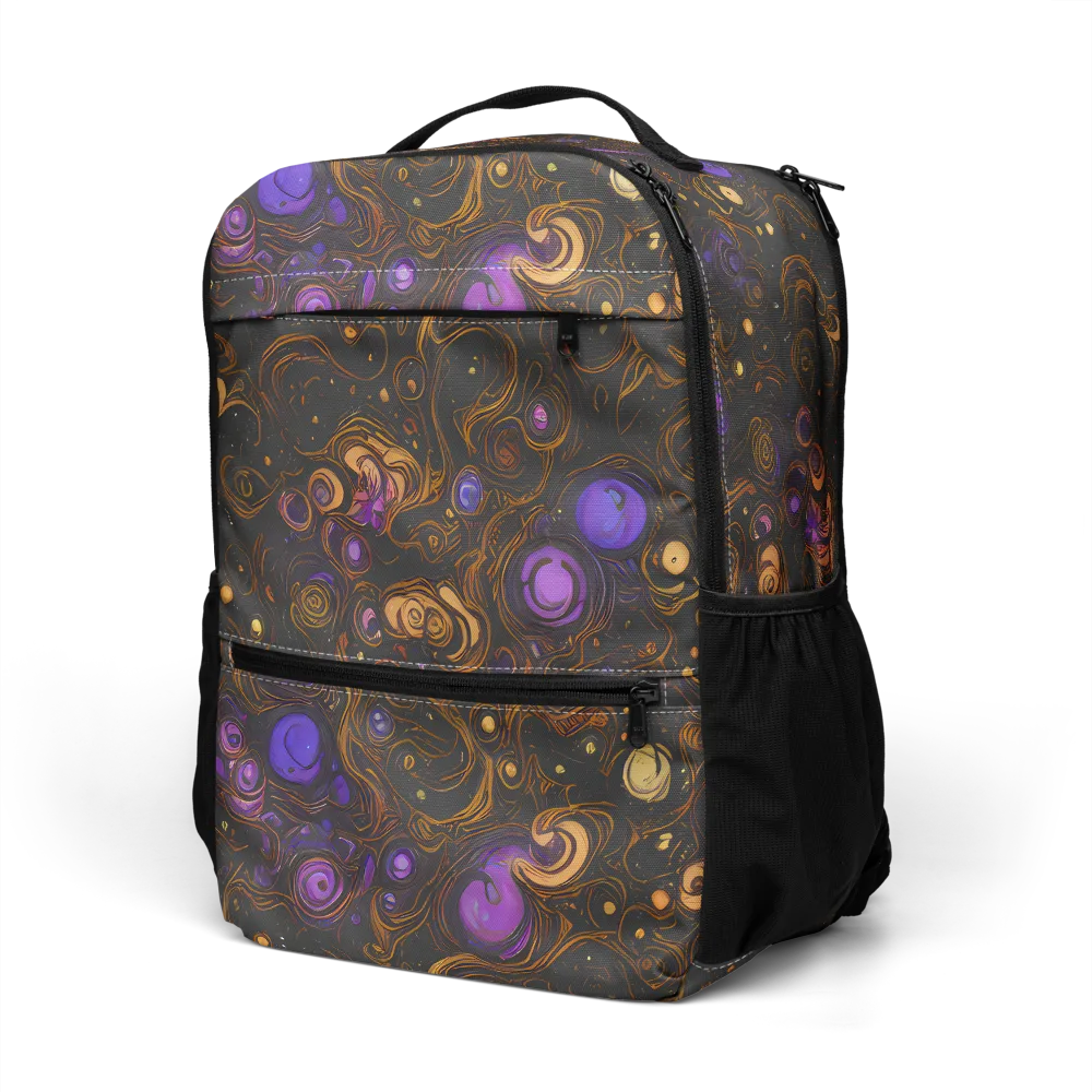 Gilded Gravity on Utility Backpack — Left Front