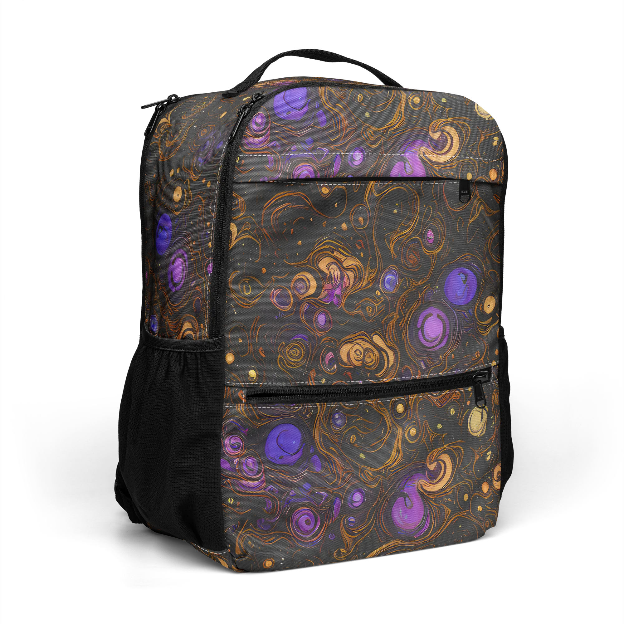 Gilded Gravity on Utility Backpack — Right Front