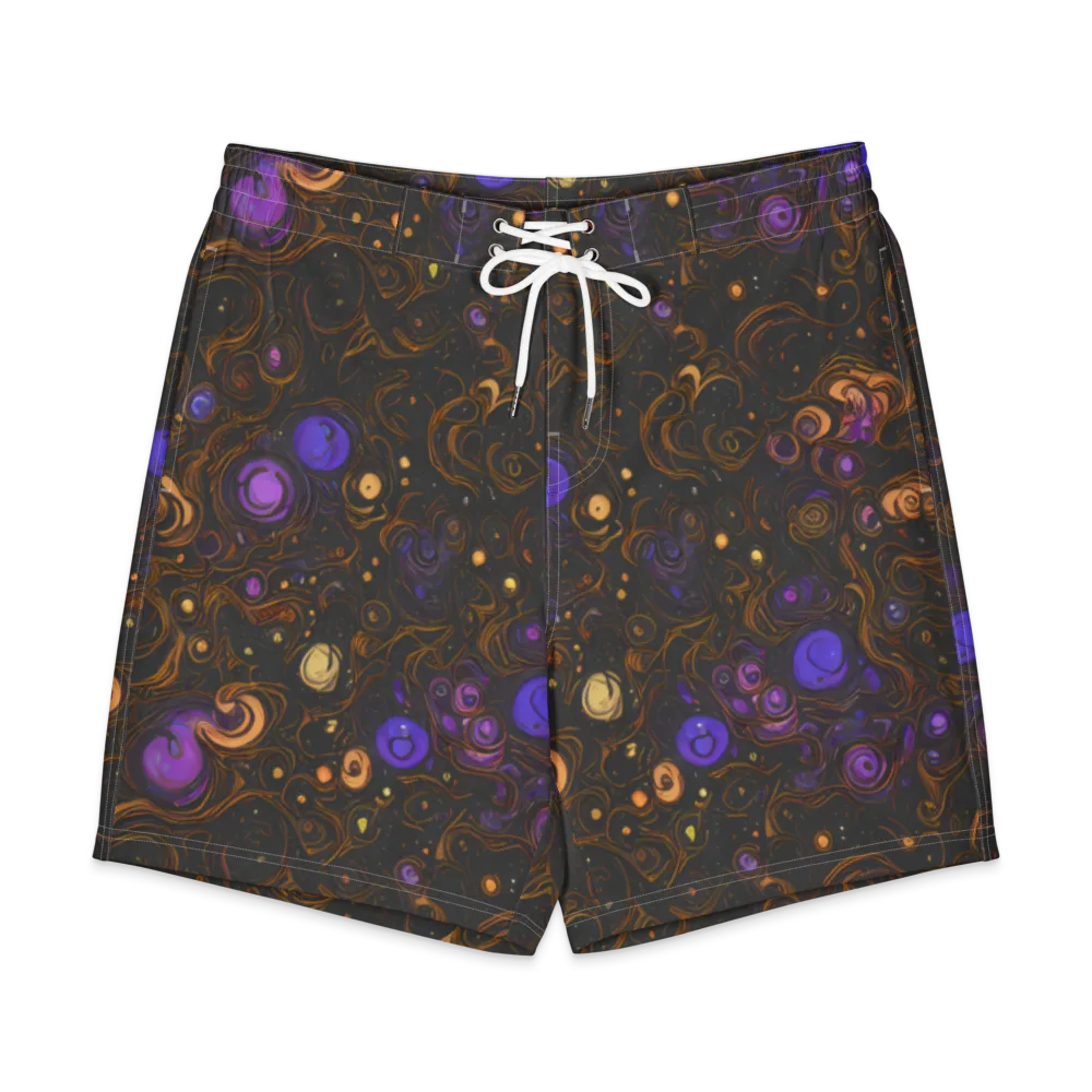 Gilded Gravity on Men's Board Shorts — Front