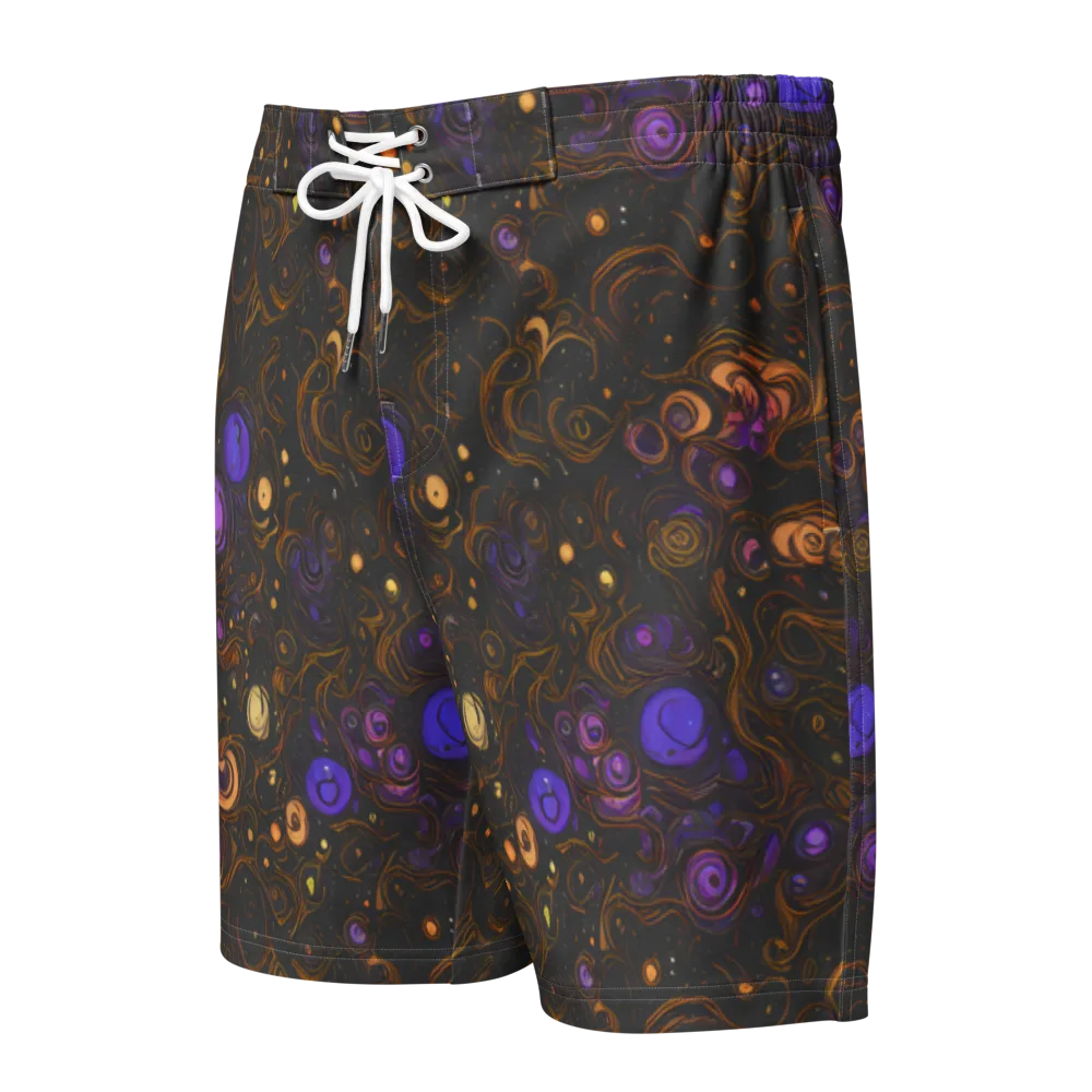 Gilded Gravity on Men's Board Shorts — Front