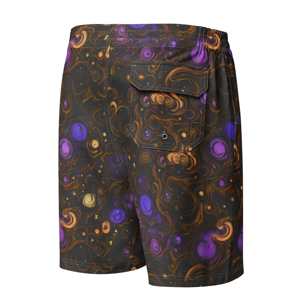 Gilded Gravity on Men's Board Shorts — Back