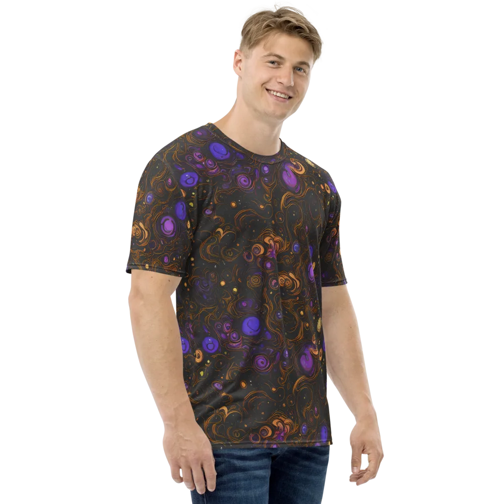 Gilded Gravity on Men's Crew Neck T-Shirt — Right