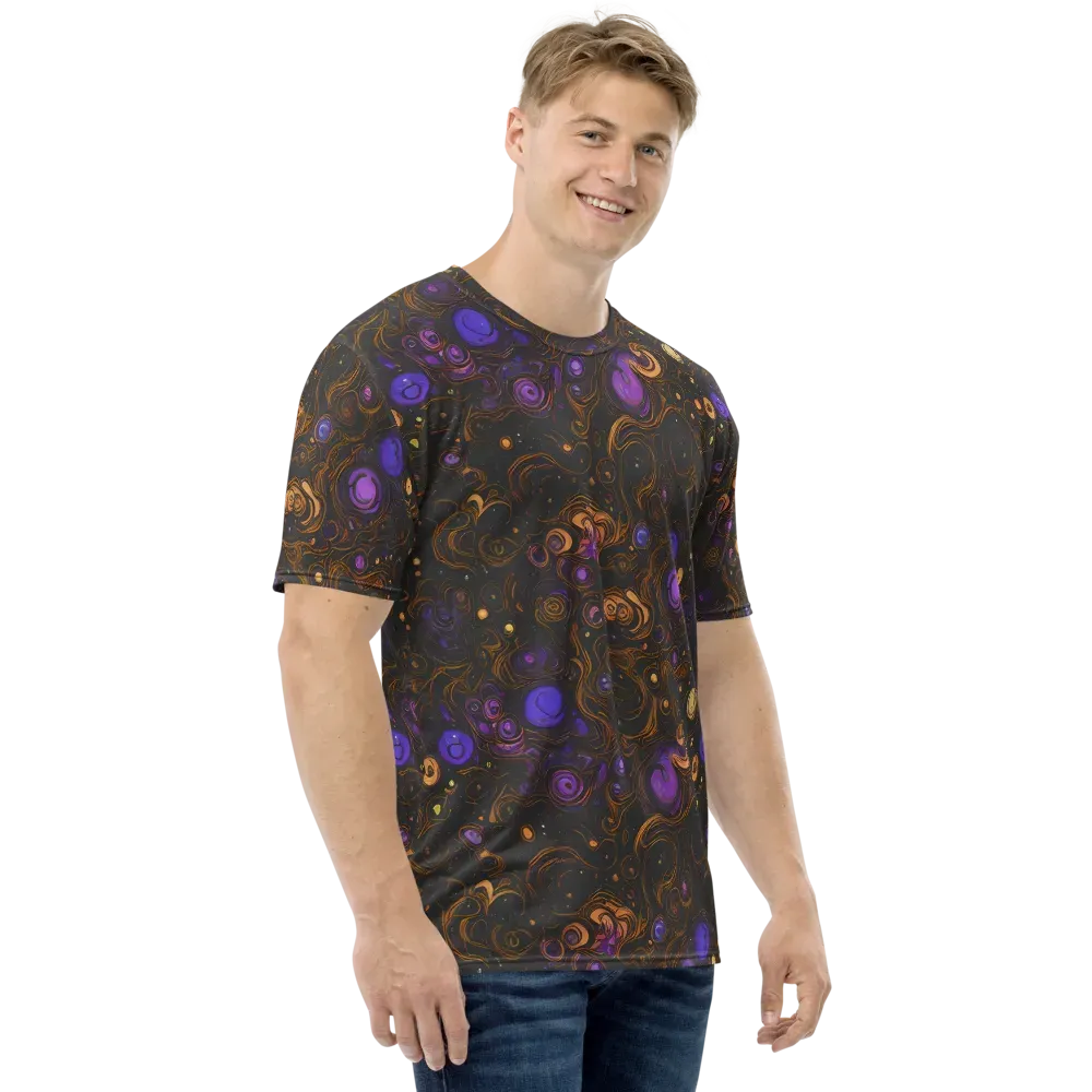 Gilded Gravity on Men's Crew Neck T-Shirt — Right