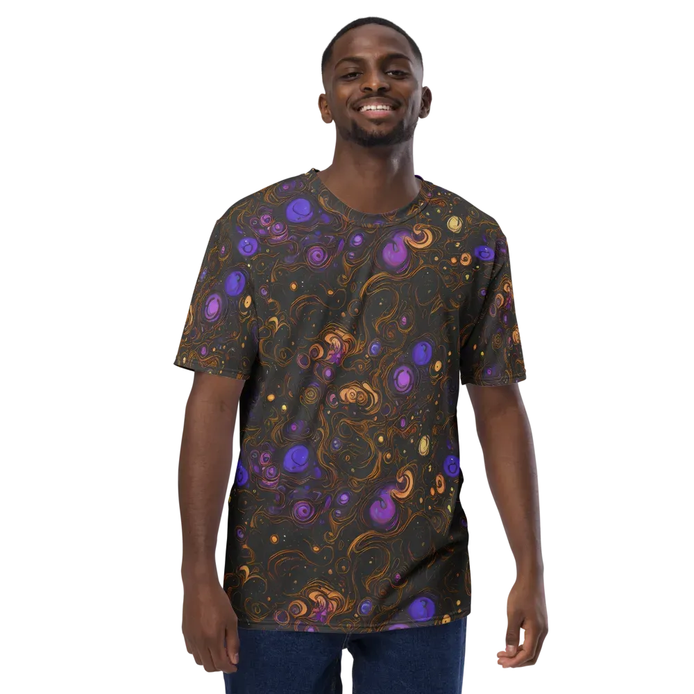 Gilded Gravity on Men's Crew Neck T-Shirt — Front