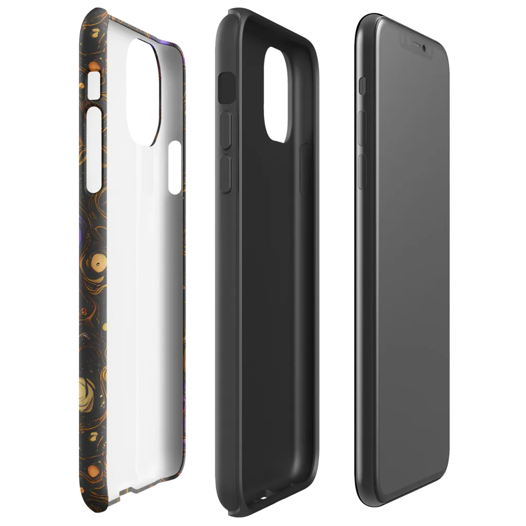 Gilded Gravity on Tough Case for iPhone® — Right