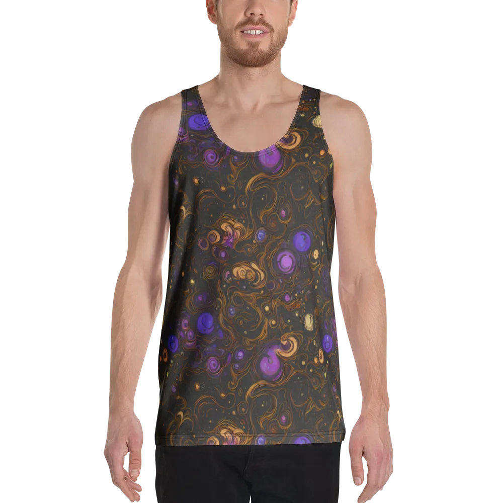 Gilded Gravity on Men's Tank Top — Front