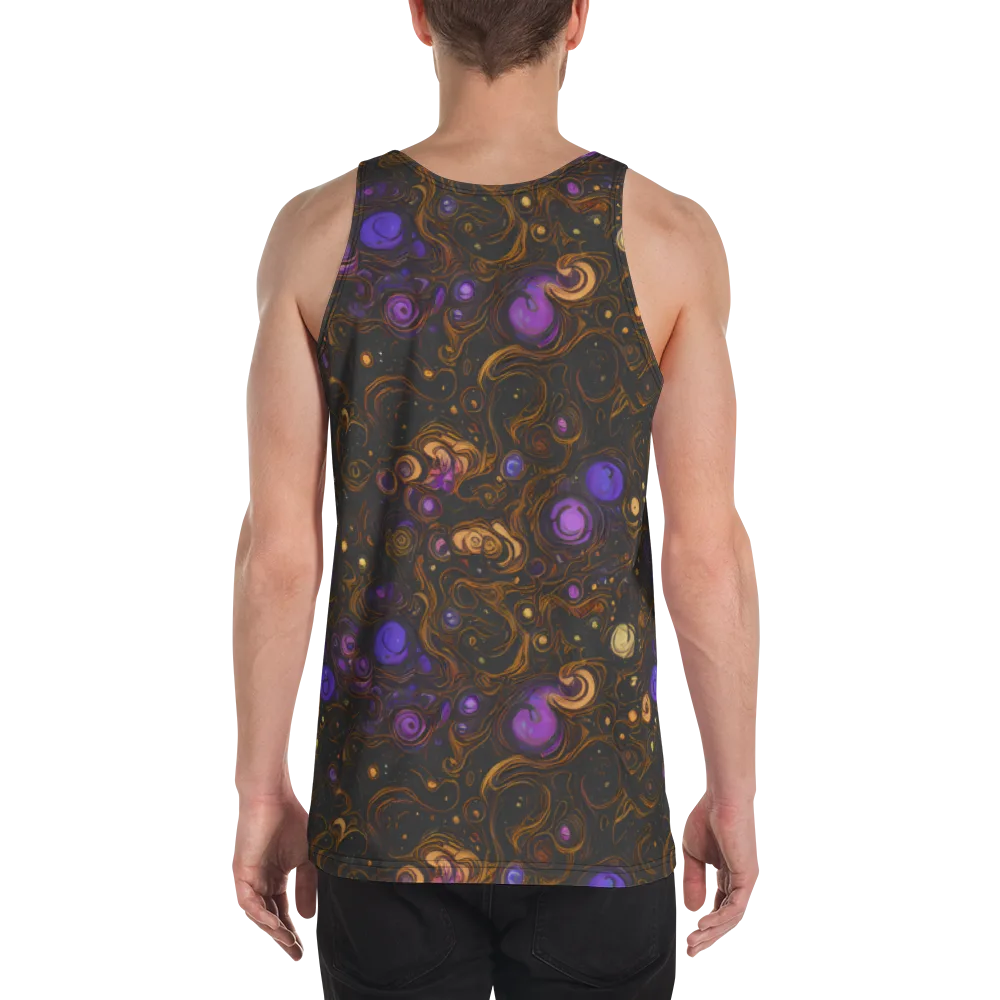 Gilded Gravity on Men's Tank Top — Back