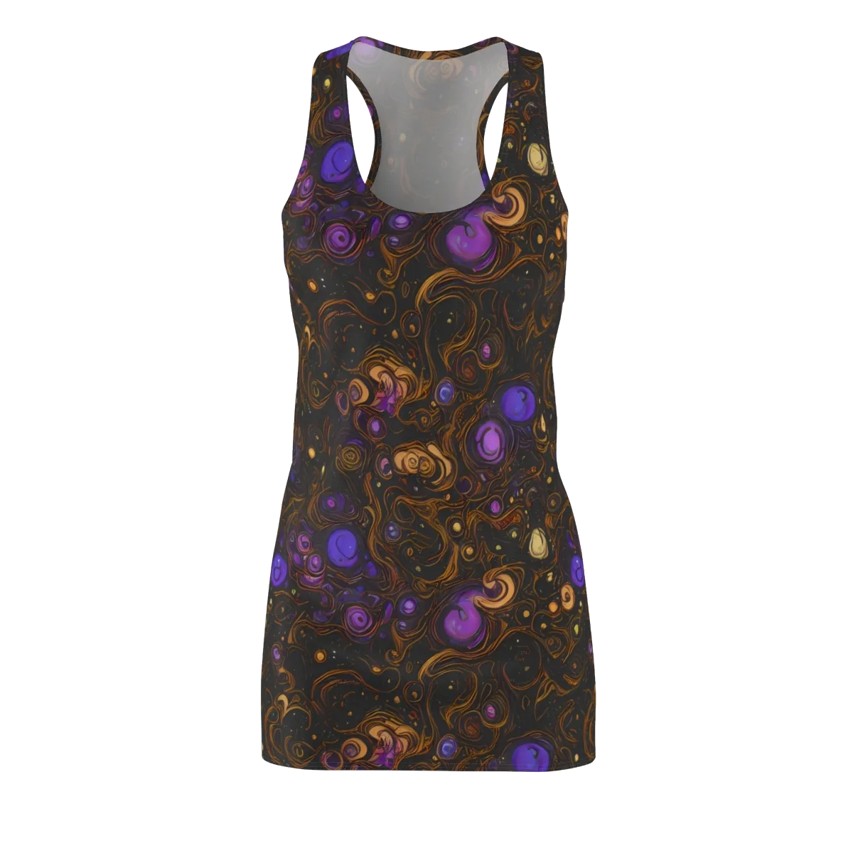 Gilded Gravity on Racerback Dress — Front