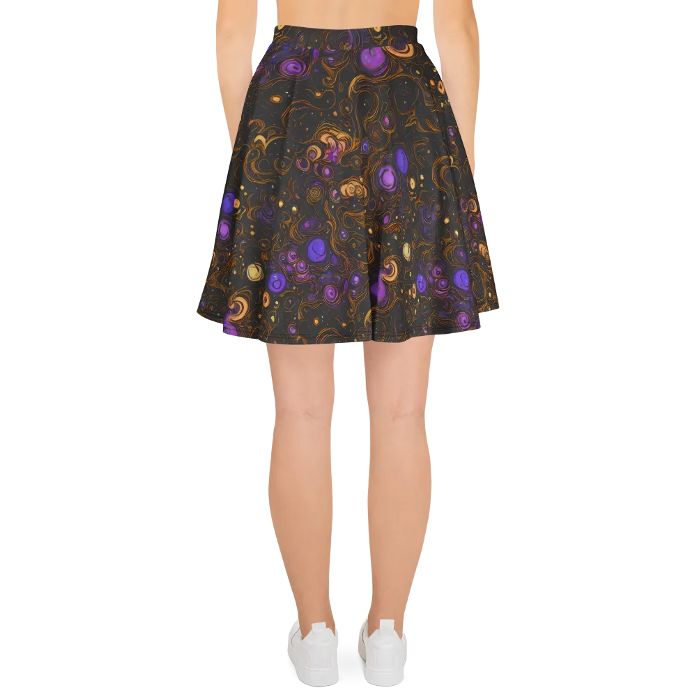 Gilded Gravity on Skater Skirt — Back
