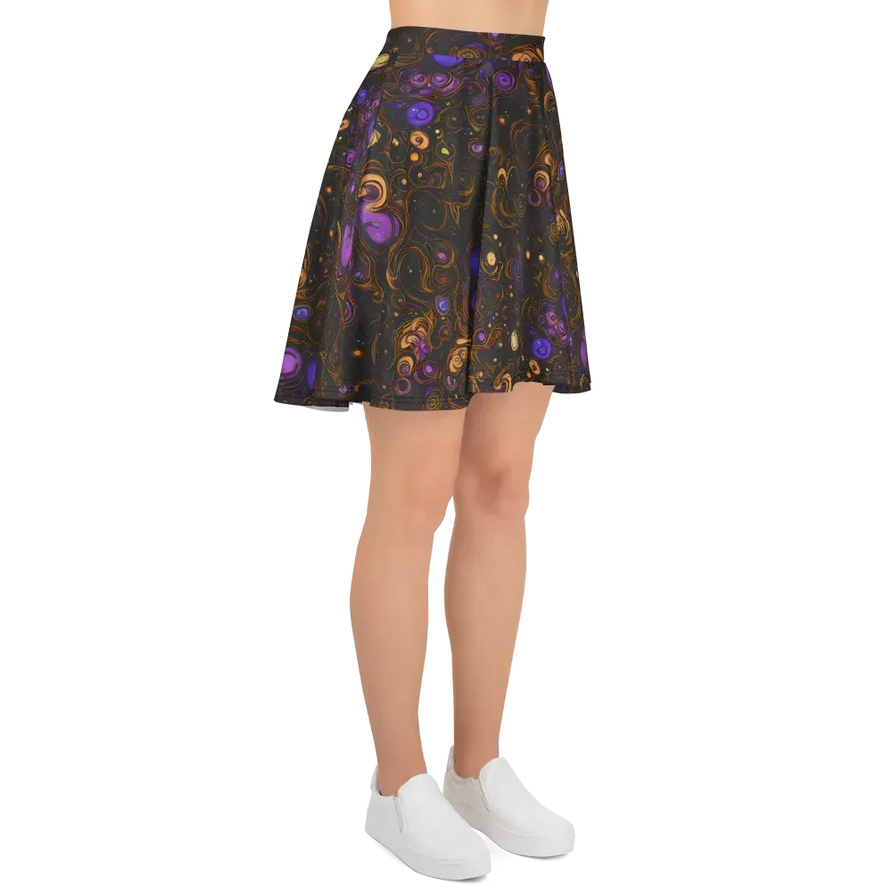 Gilded Gravity on Skater Skirt — Right