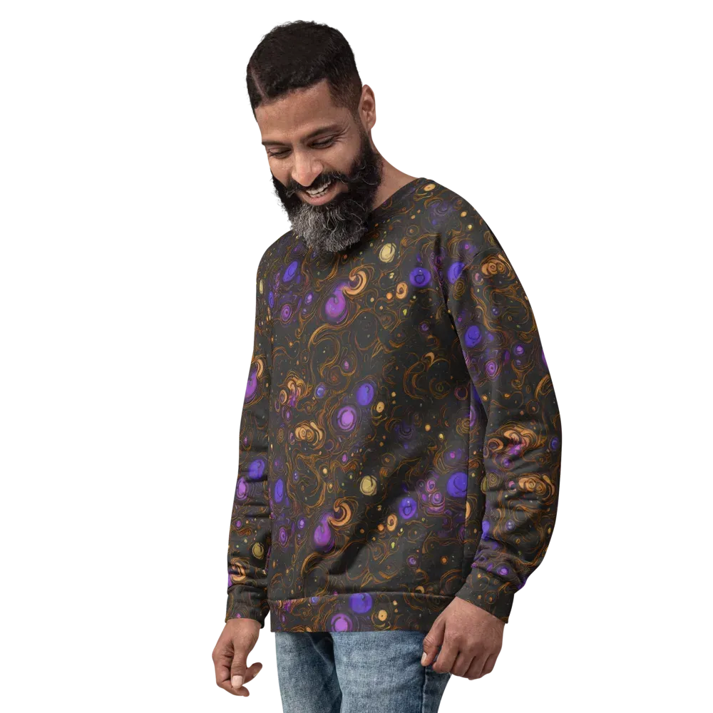 Gilded Gravity on Sweatshirt — Left Front