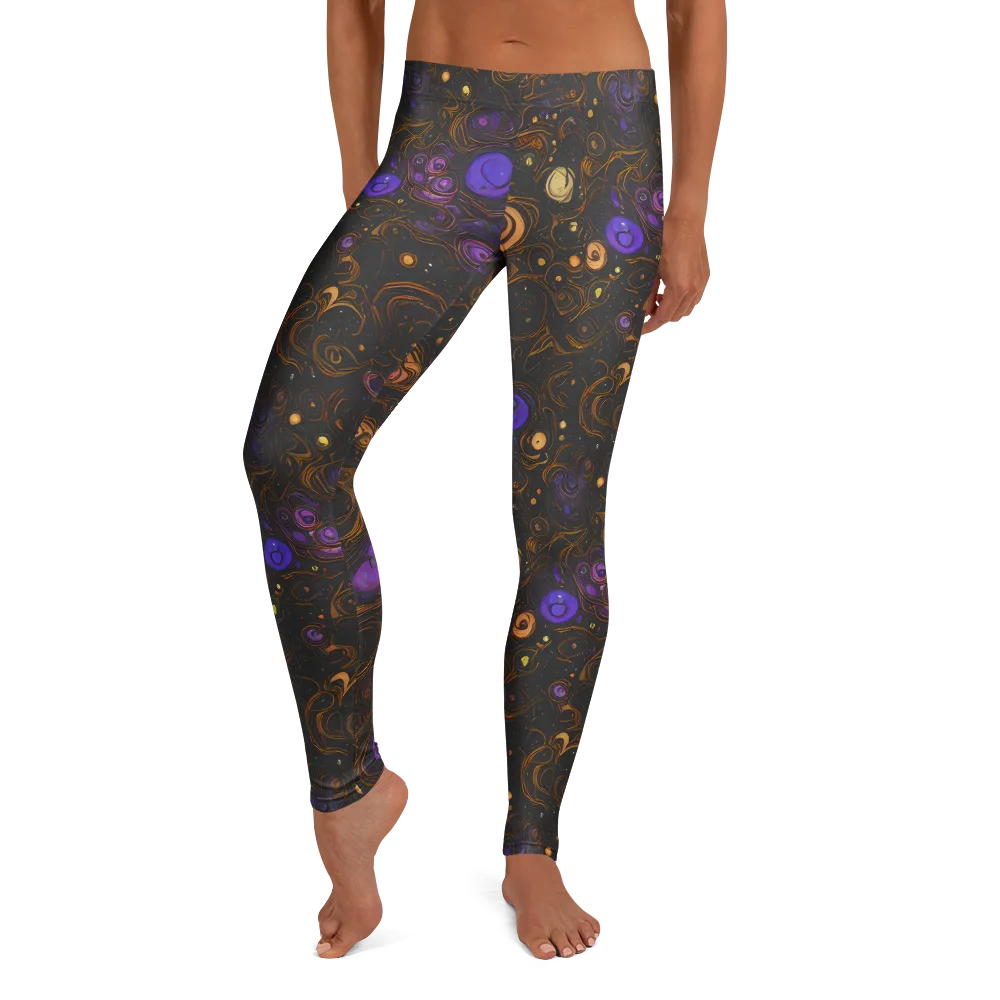 Gilded Gravity on Leggings — Front