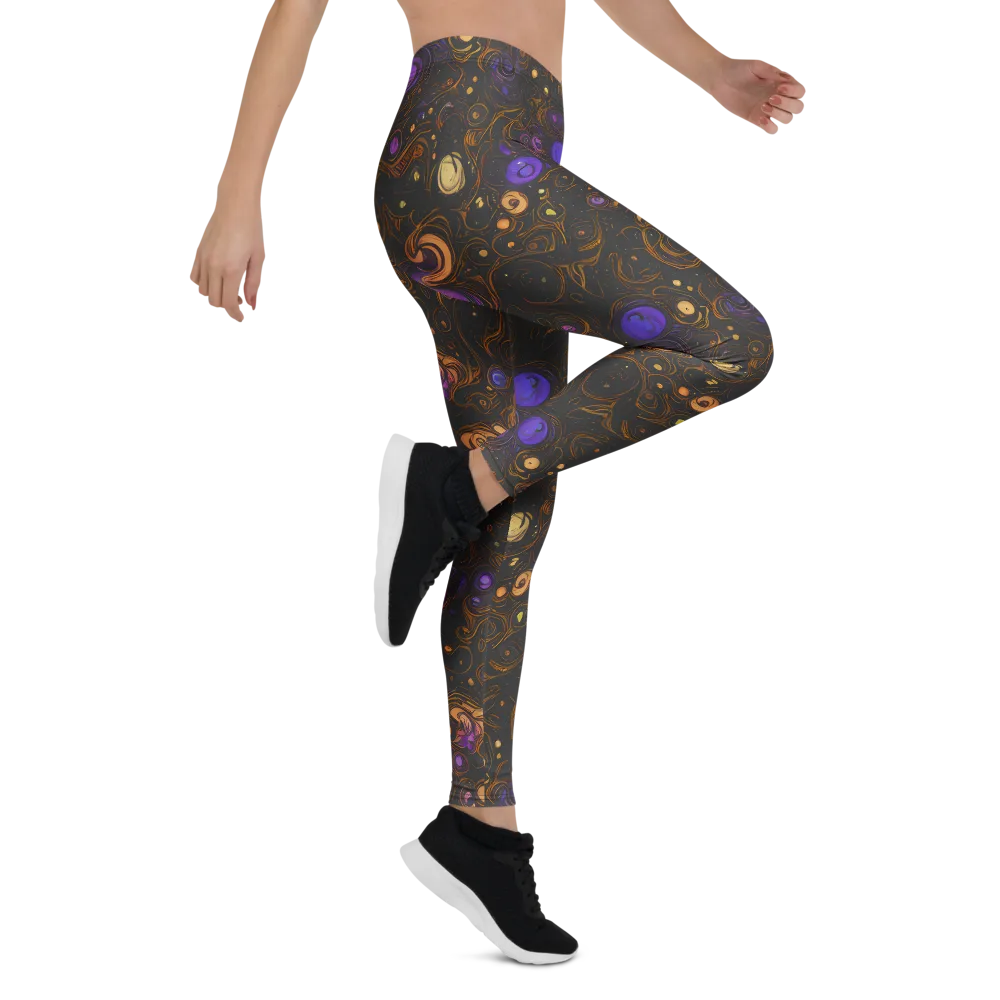 Gilded Gravity on Leggings — Right