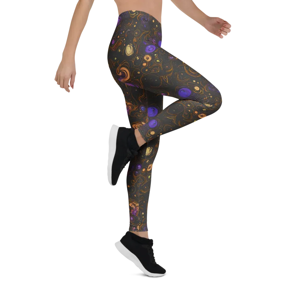 Gilded Gravity on Leggings — Right