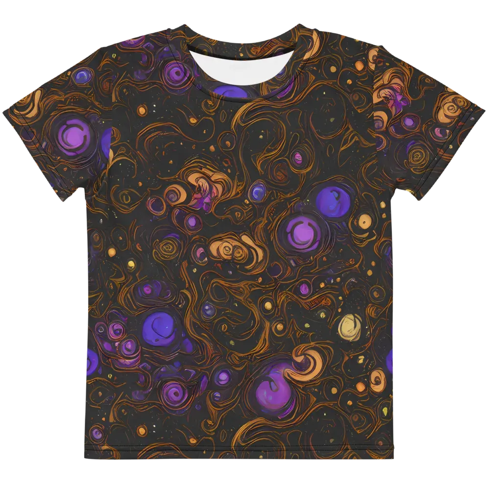 Gilded Gravity on Kids Crew Neck T-Shirt — Front