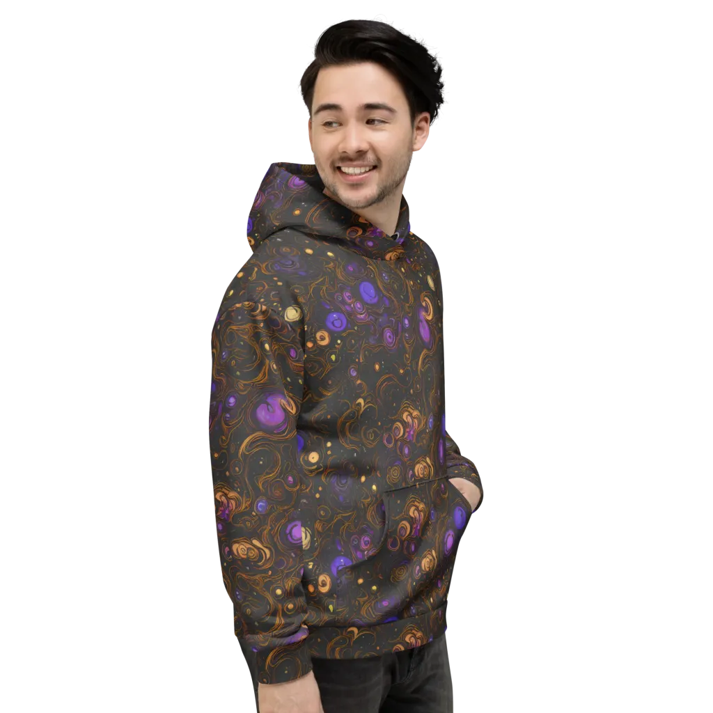 Gilded Gravity on Hoodie — Right