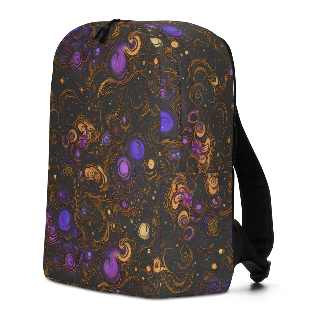 Gilded Gravity on Minimalist Backpack — Left