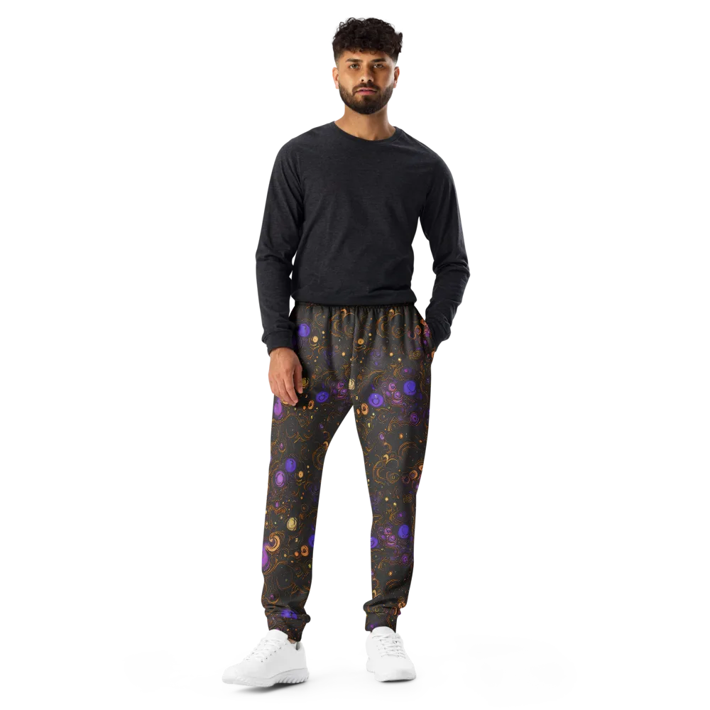 Gilded Gravity on Men's Joggers — Front