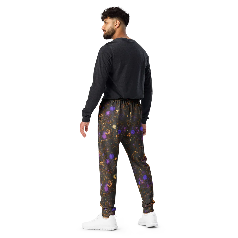 Gilded Gravity on Men's Joggers — Back