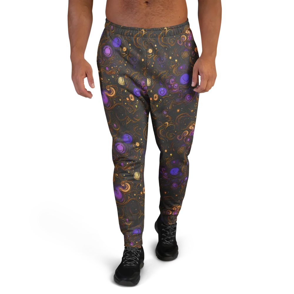 Gilded Gravity on Men's Joggers — Front