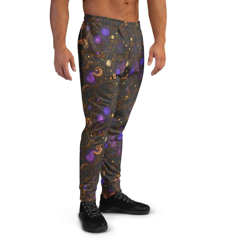 Gilded Gravity on Men's Joggers — Right