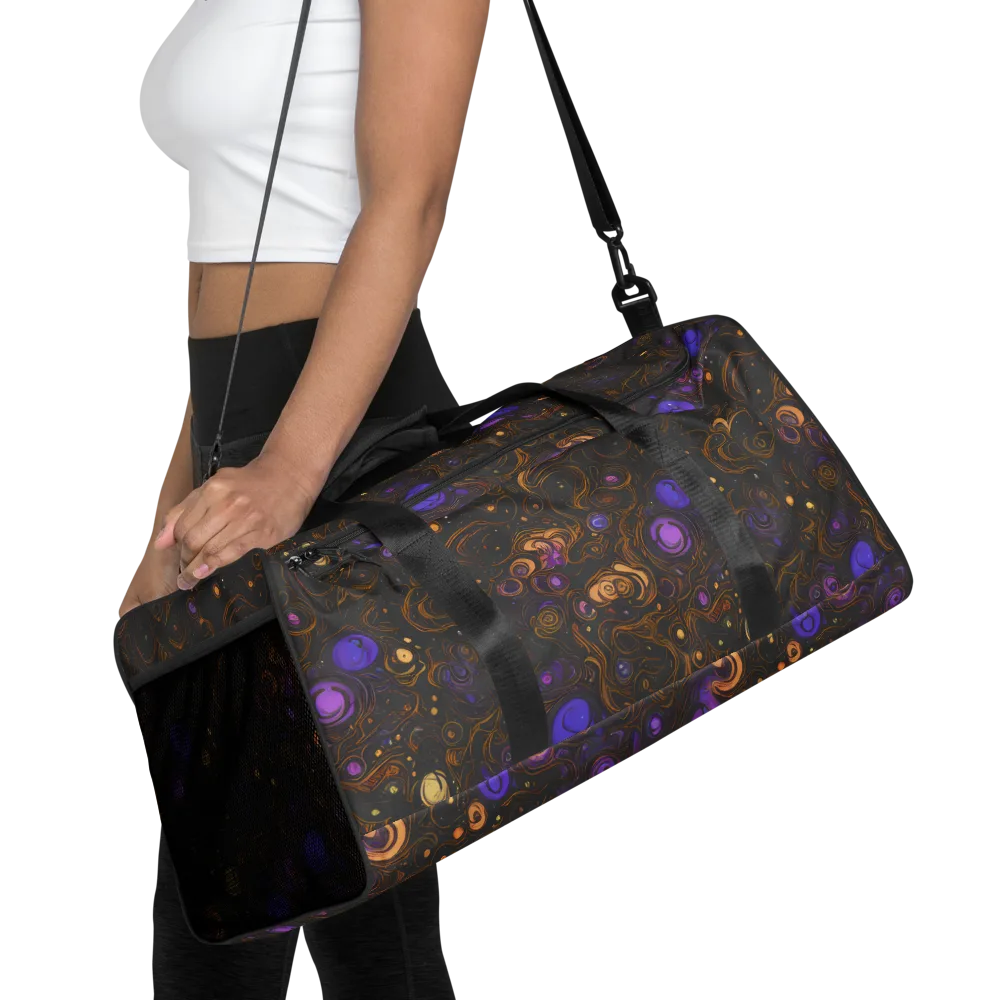 Gilded Gravity on Duffle Bag — Front