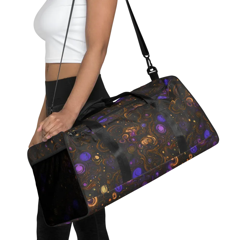 Gilded Gravity on Duffle Bag — Front
