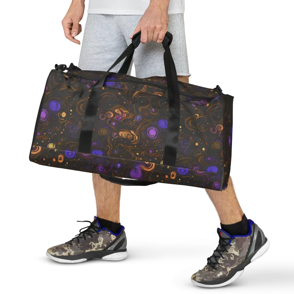 Gilded Gravity on Duffle Bag — Front