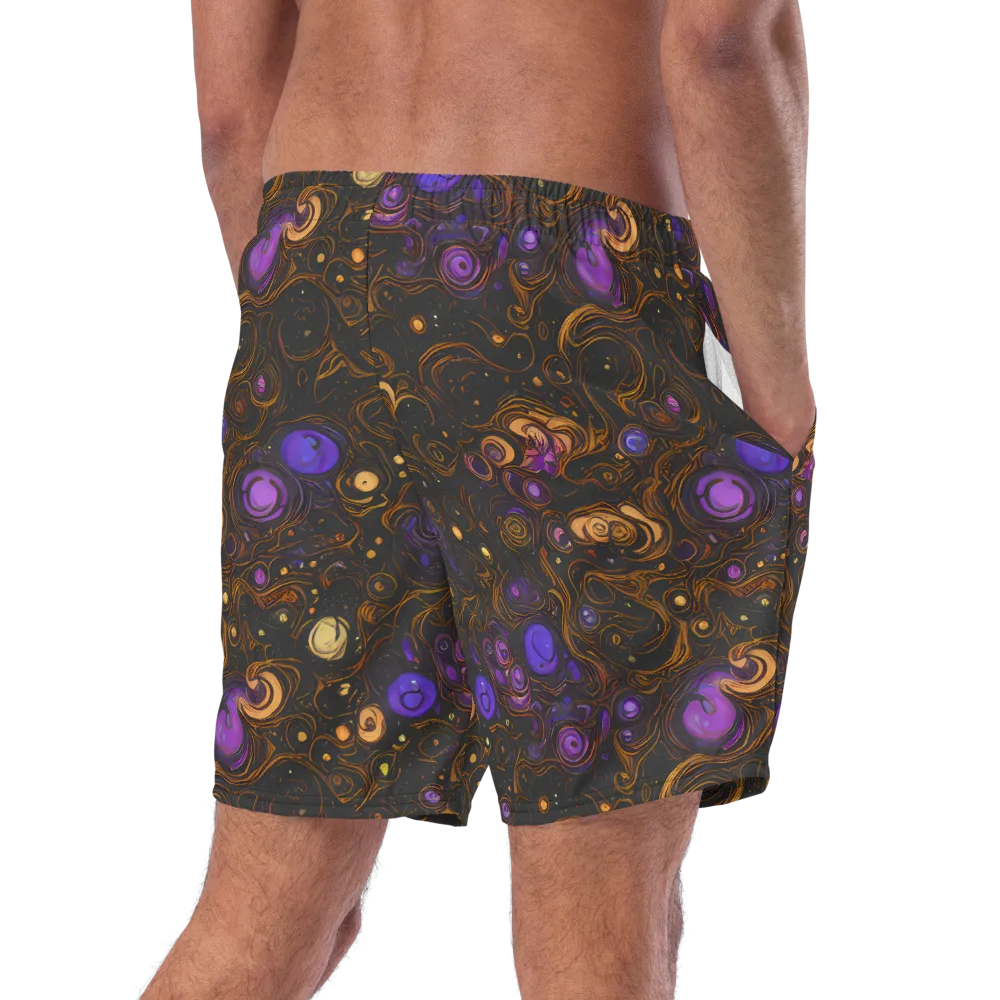 Gilded Gravity on Swim Trunks — Right Back
