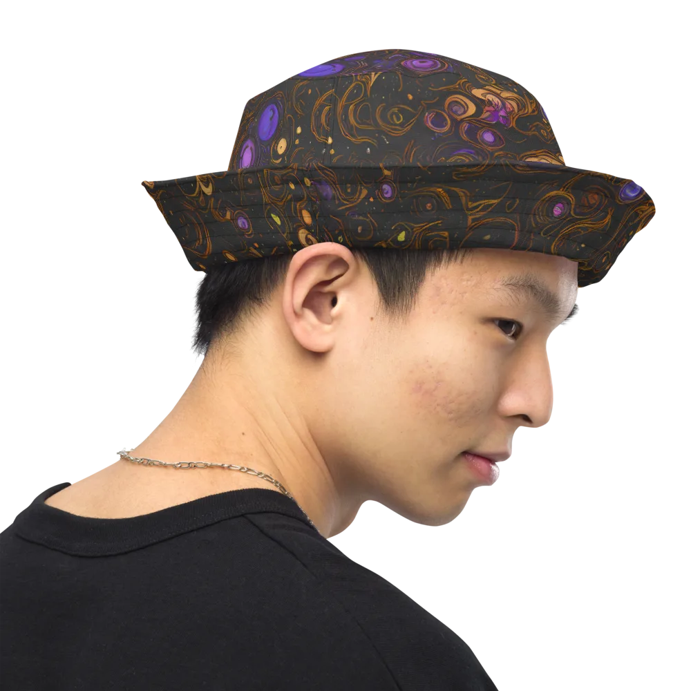 Gilded Gravity on Reversible Bucket Hat — Right Outside