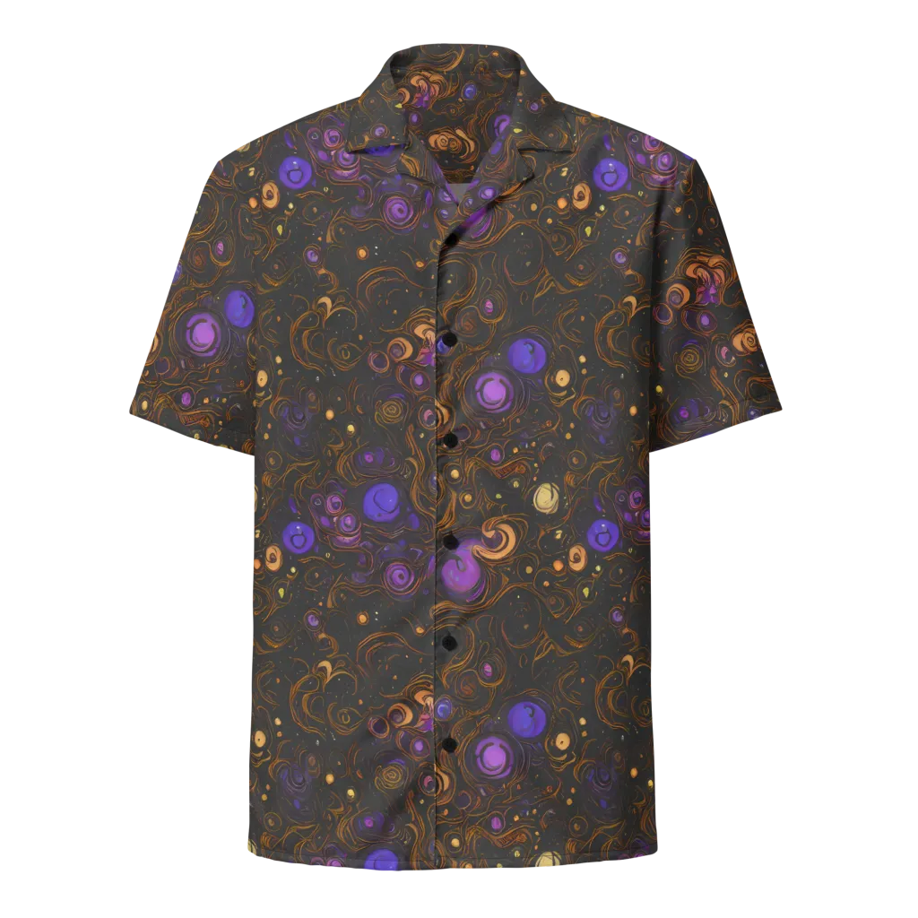 Gilded Gravity on Button Shirt — Front