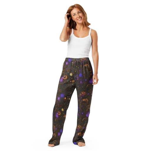 Gilded Gravity on a Women's Pajama Pants