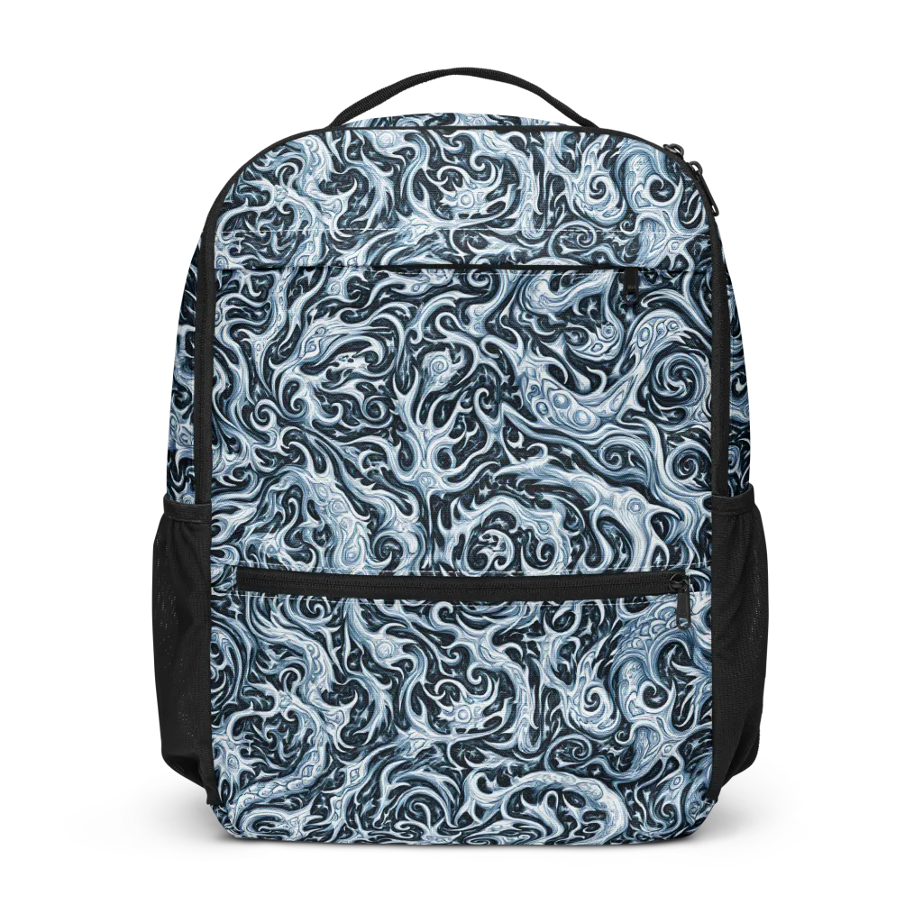Midnight Arabesque on Utility Backpack — Front