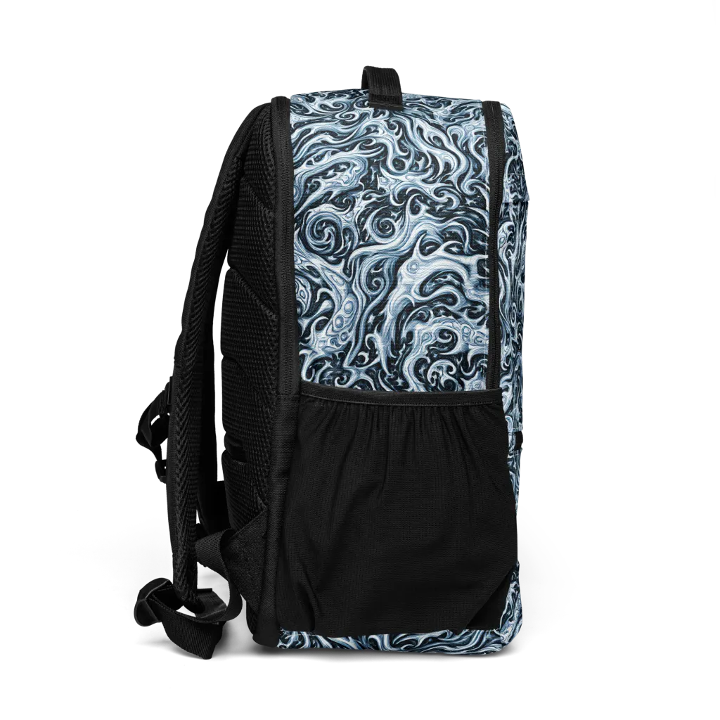 Midnight Arabesque on Utility Backpack — Right