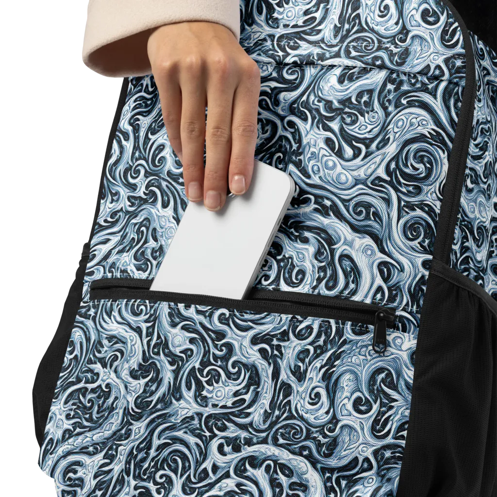 Midnight Arabesque on Utility Backpack — Product details